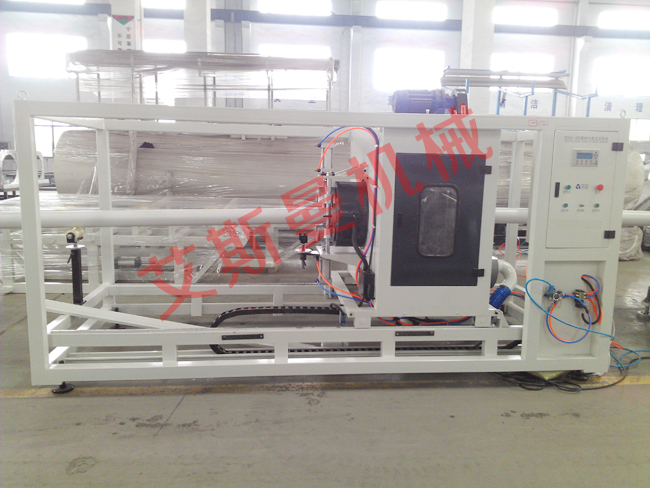 PVC solid pipe production line